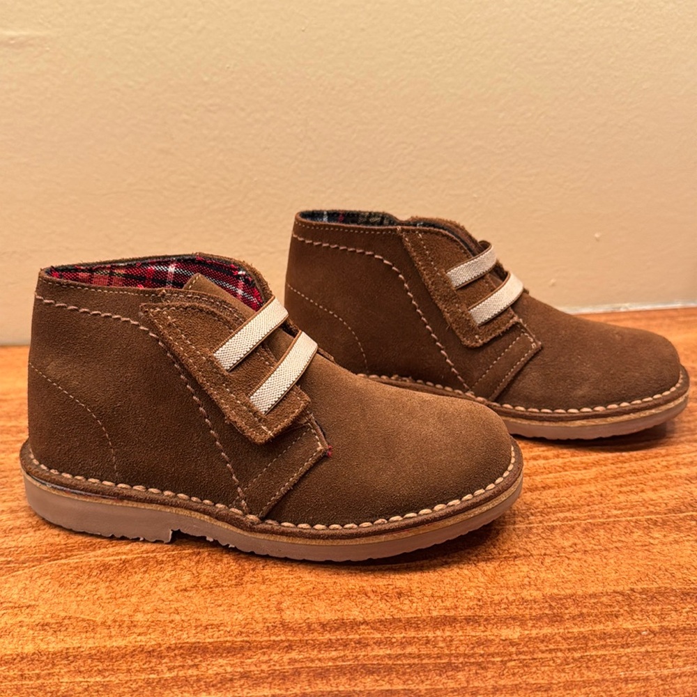 Childrenchic - Boys’ Suede Chelsea Boot - Brown - Size: EU 29
